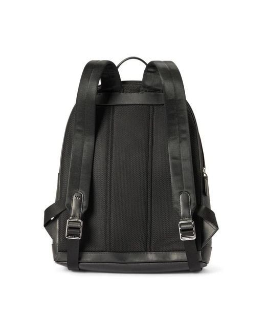 Michael Kors Tassen ,Zwart ,Leer Casual Zwarte Leren Rugzak in het Black voor heren