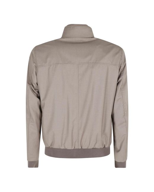Moorer Bernie Pum Jacket in het Gray voor heren