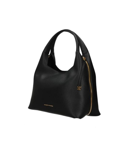 Elisabetta Franchi Black Shoulder Bags
