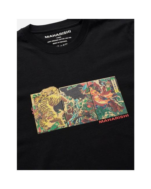 Maharishi Black T-Shirts for men