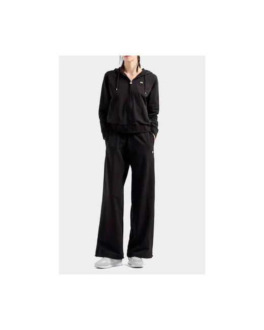 EA7 Giacca Con Zip Intera in het Black
