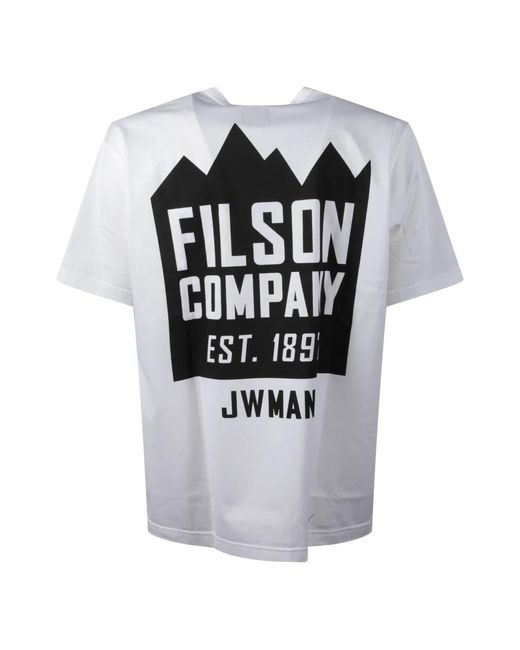 Junya Watanabe T-Shirt Mit Rundhalsausschnitt in Blue für Herren