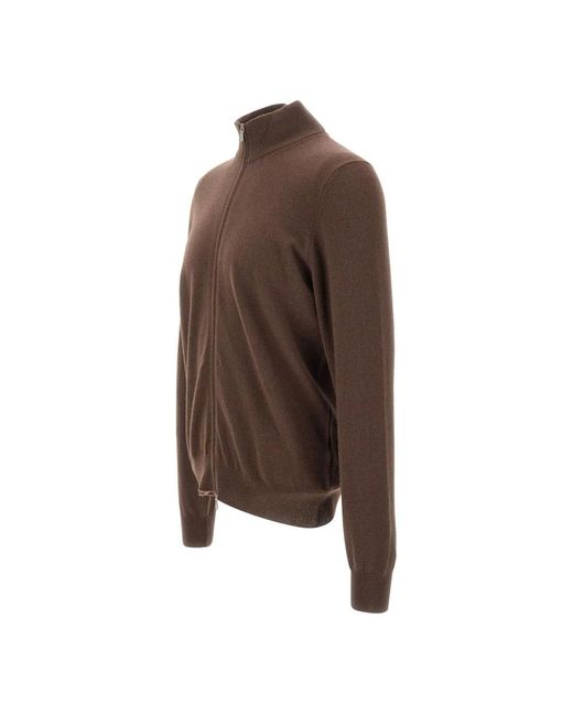 Gran Sasso Brown Cardigans for men