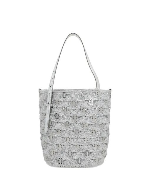 Rabanne Gray Shopping Bags
