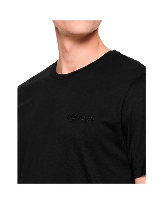Dondup Kurzarm t-shirt in Black für Herren