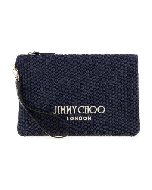 Jimmy Choo Blue Clutches