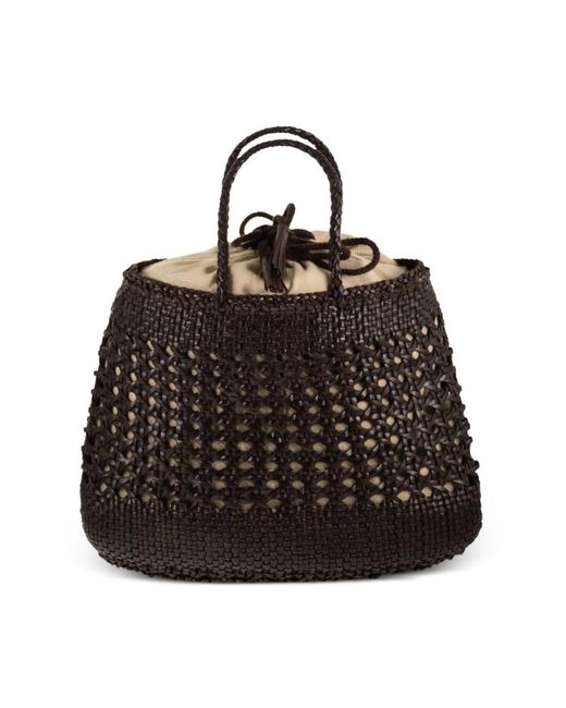 Dragon Diffusion Black Bucket Bags