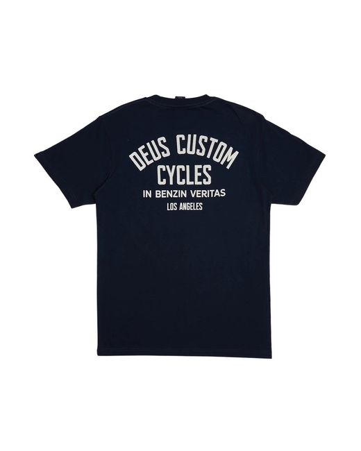 Deus Ex Machina Blue T-Shirts for men