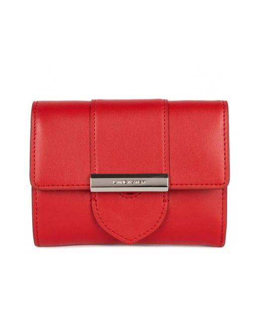 Lancaster Red Rabatt brieftasche mit metallverschluss paris ily