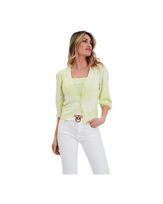 Cardigans Pinko en coloris Green