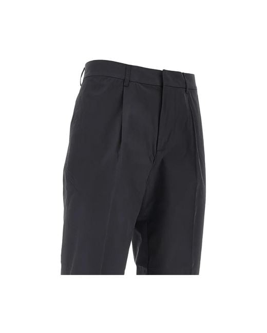 Emporio Armani Black Suit Trousers for men
