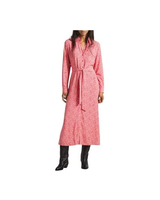 Pepe Jeans Pink Shirt Dresses