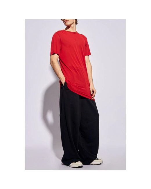 T-Shirts Rick Owens de hombre de color Red