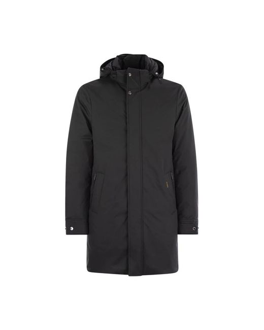 Moorer Jassen ,Blauw ,Smooth Duster in het Black voor heren