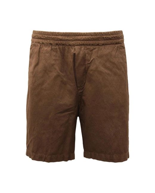 Casual Shorts Paolo Pecora de hombre de color Brown