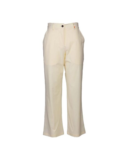 Save The Duck Natural Wide Trousers