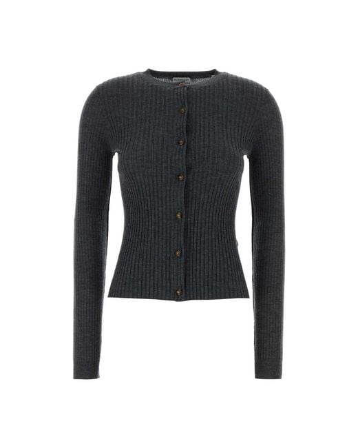 Burberry Blue Cashmere Knitwear