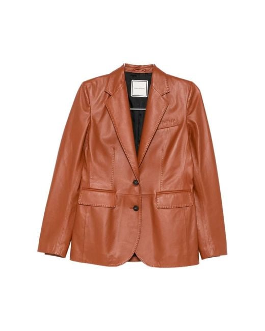Tagliatore Brown Blazers