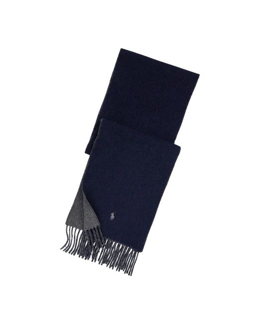 Polo Ralph Lauren Blue Winter Scarves