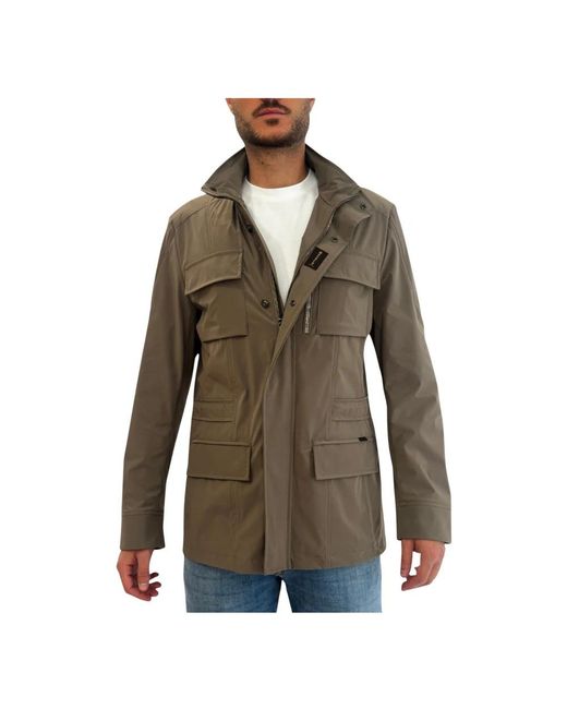 Moorer Jassen ,Grijs ,Field Jacket in het Green voor heren