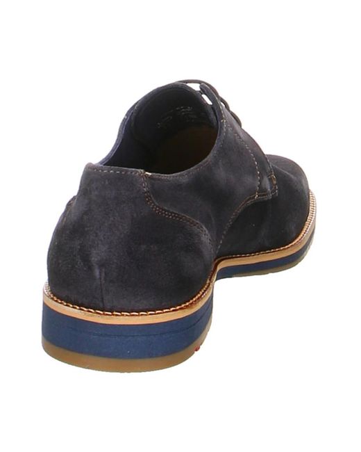 Lloyd Black Blaue Langston Schnürschuhe