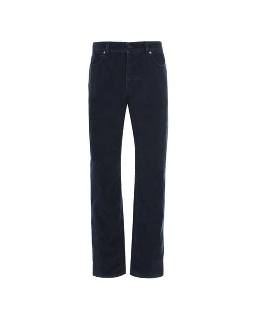 Stone Island Blue Straight Jeans for men