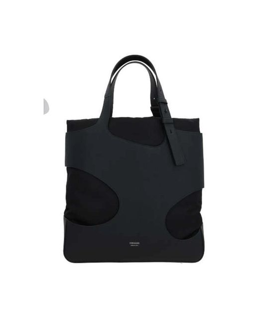 Ferragamo Black Tote Bags for men