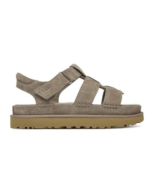 Ugg Metallic Flat Sandals