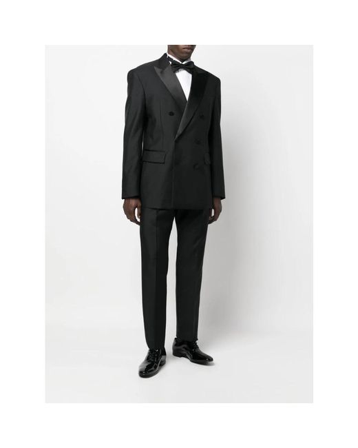 DSquared² Black Double Breasted Suits for men
