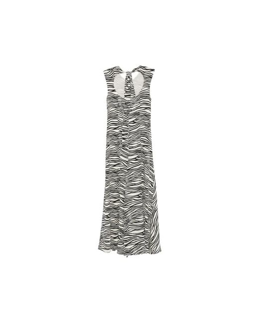 Max Mara Gray Maxi Dresses