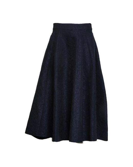 Max Mara Blue Midi Skirts