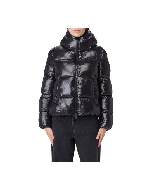 Winter Jackets Save The Duck de color Black