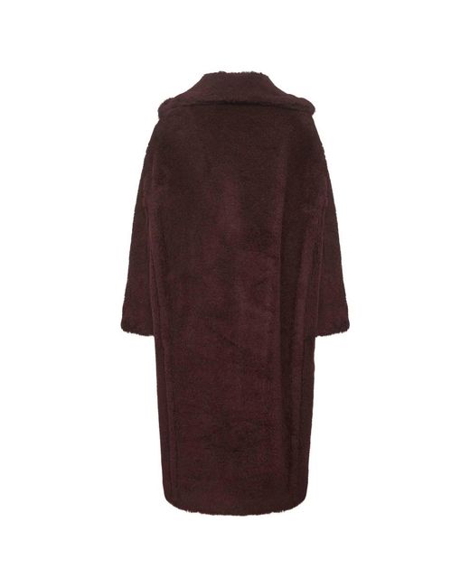 Max Mara Red Double-Breasted Coats