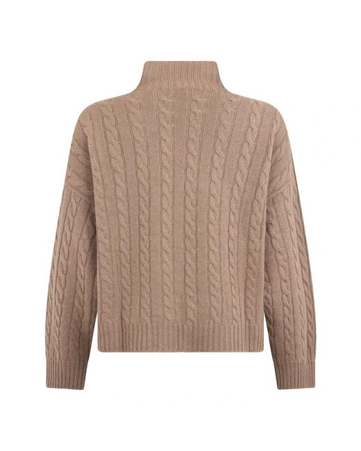 Peserico Brown Turtlenecks