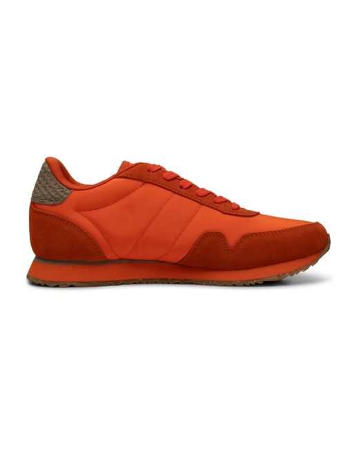 Woden Red Sneakers