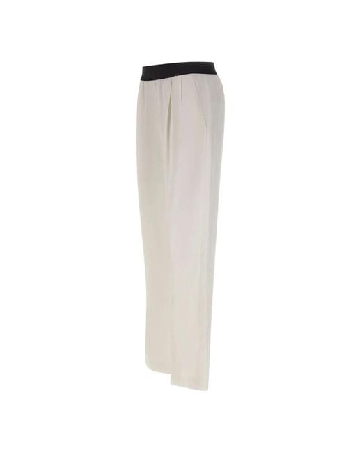 Loulou de Saison White Straight Trousers