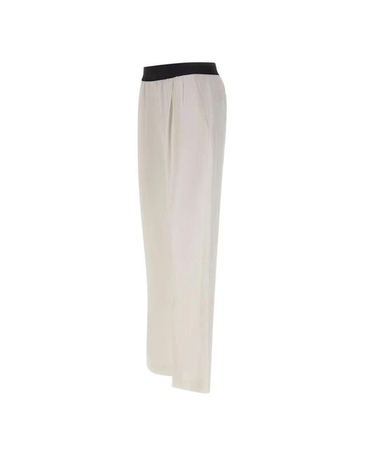 Loulou de Saison White Wide Trousers