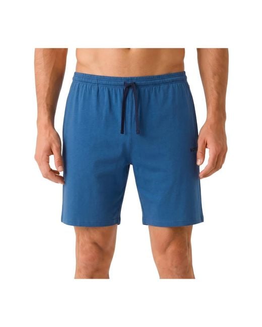 Boss Mix&Match Short in het Blue voor heren