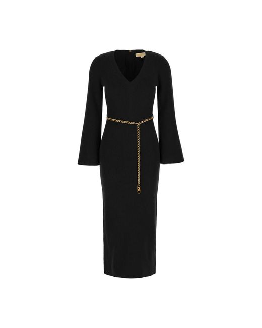 Michael Kors Black Knitted Dresses