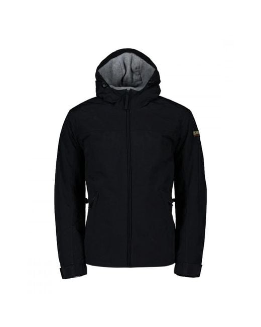 Napapijri Black Winter Jackets for men