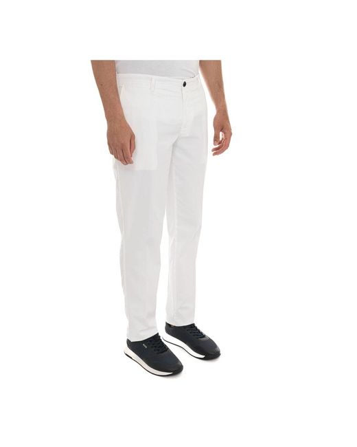 Chinos Peuterey pour homme en coloris White