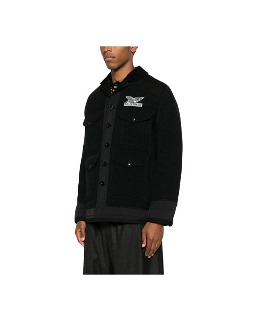 Junya Watanabe Black Light Jackets for men