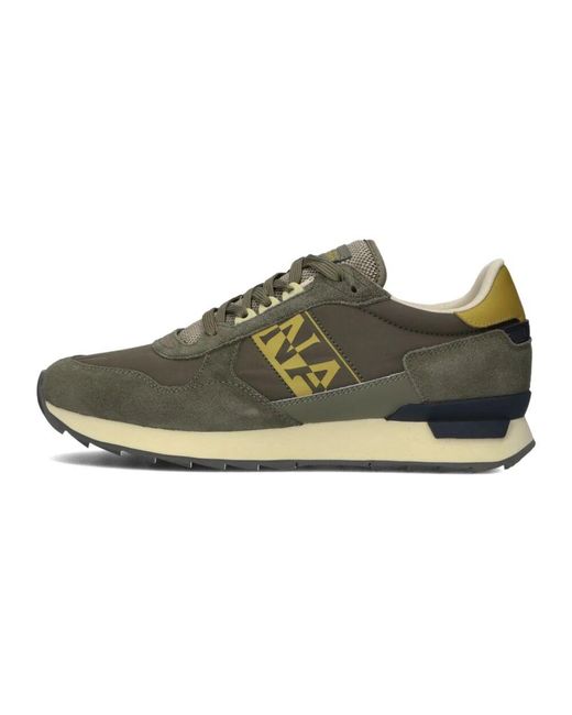 Napapijri Grüne Stab Herren Sneakers in Green für Herren