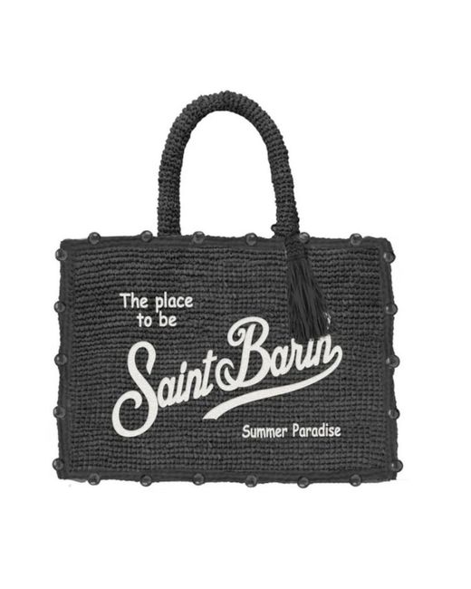 Mc2 Saint Barth Black Tote Bags