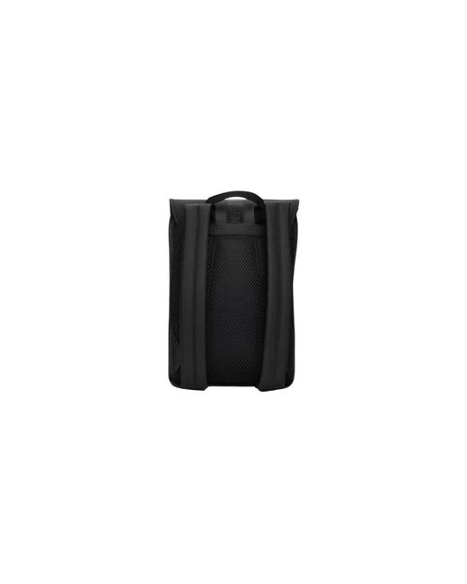 Rains Black Backpacks