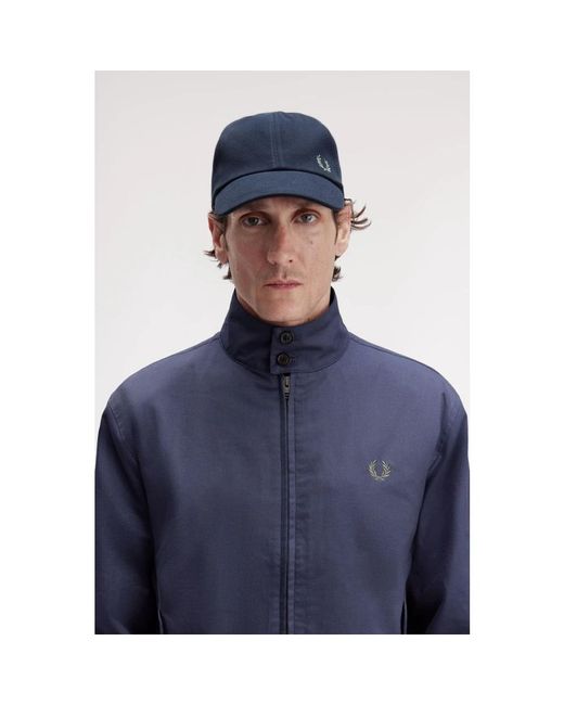 Fred Perry Blue Caps for men