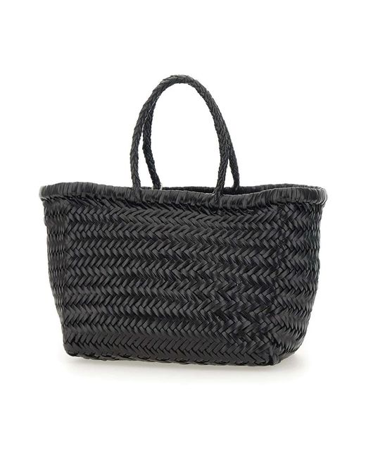 Tote Bags Dragon Diffusion de color Black