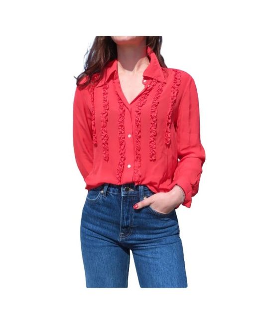 Mason's Red Blouses