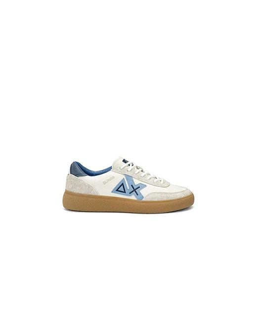 Sun 68 Blue Sneakers for men
