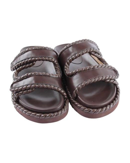 Bibi Lou Brown Sliders